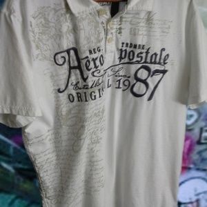 (2/$11) Aeropostale Embroidered Polo s.XL